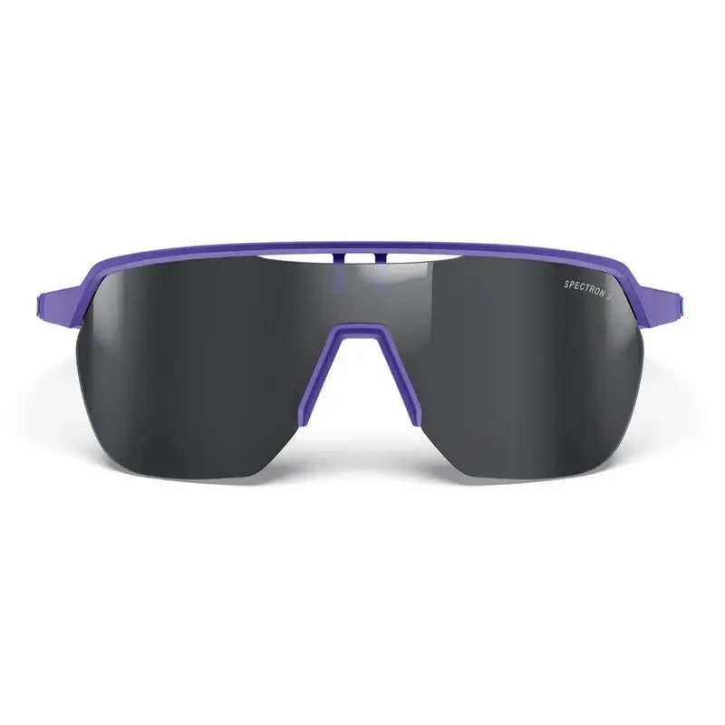 Brille Frequency Watt’Ever Violett/Grau Glas Serie Spectron 3 Schwarz Verspiegelt - image